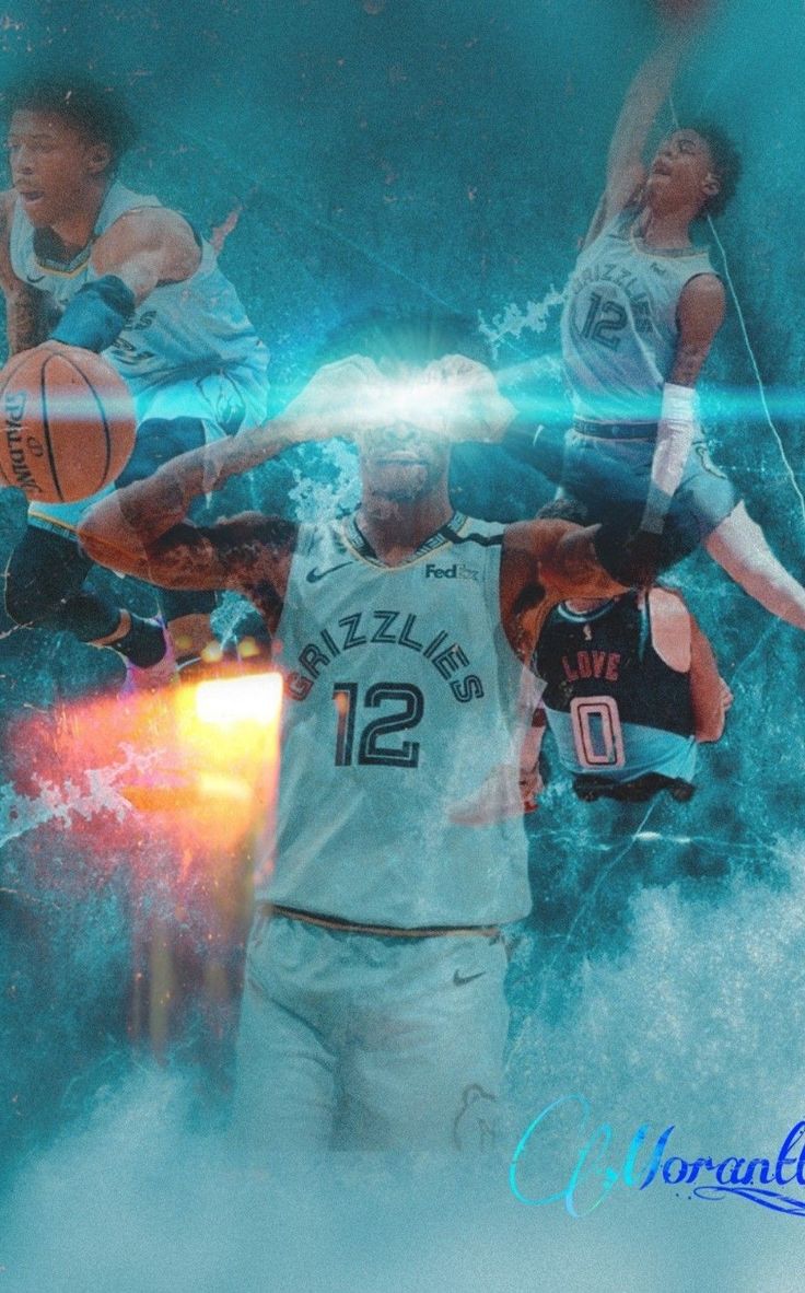 Ja Morant Wallpaper for mobile phone, tablet, desktop computer and other devices HD and 4K wallpaper. Nba picture, Basketball wallpaper, Nba wallpaper