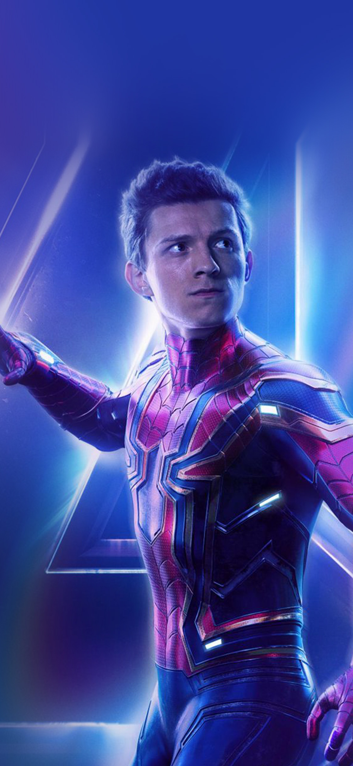 iPhone X wallpaper. spiderman suit avengers infinitywar marvel hero art film