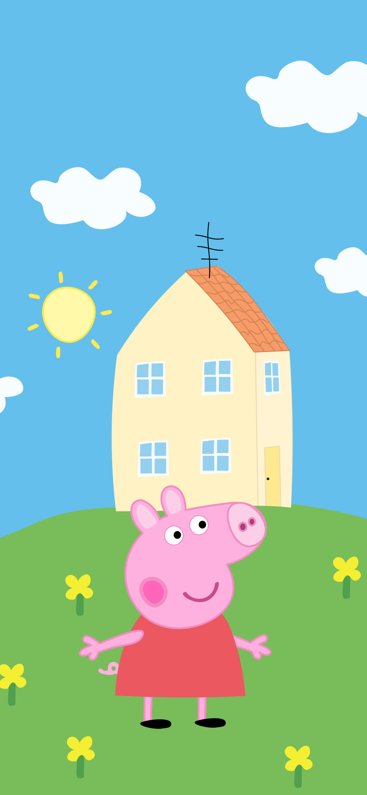 Peppa Pig House Wallpaper for Phone Peppa Pig Wallpaper