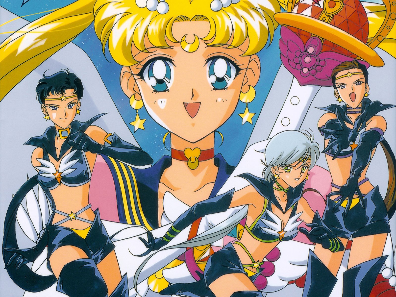 Sailor Moon Sailor Stars Wallpapers Wallpaper Cave