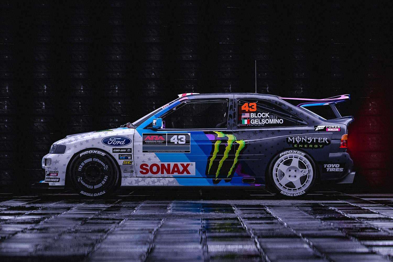 Ken Block's Cossie 2.0: The Nineties kickin' in!. KW Automotive Blog