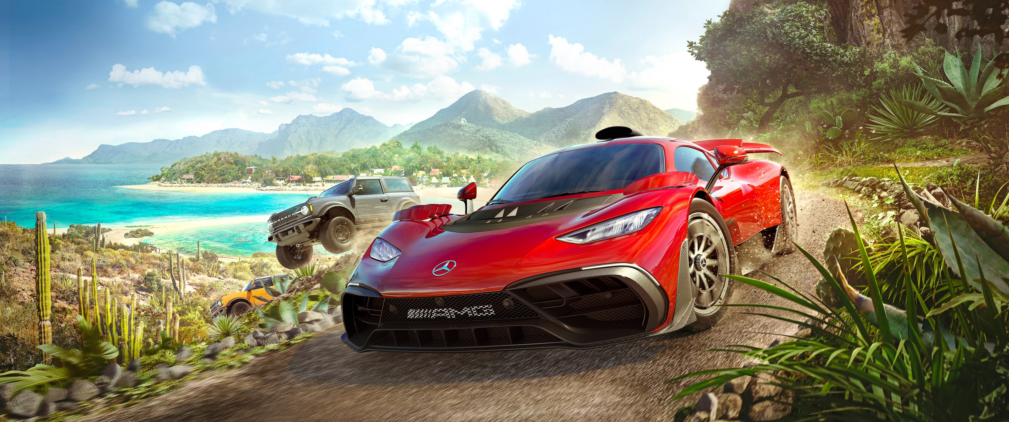 Forza Horizon 5 Wallpaper 4K, Mercedes AMG Project One, 2021 Games, Games