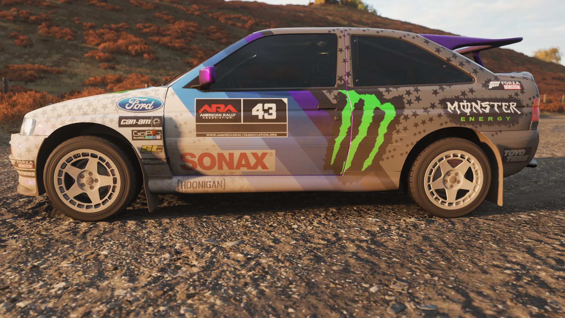 Hi guys, I've made 2 versions of Ken Block's 1992 FORD ESCORT RS COSWORTH. Took me a while to make it