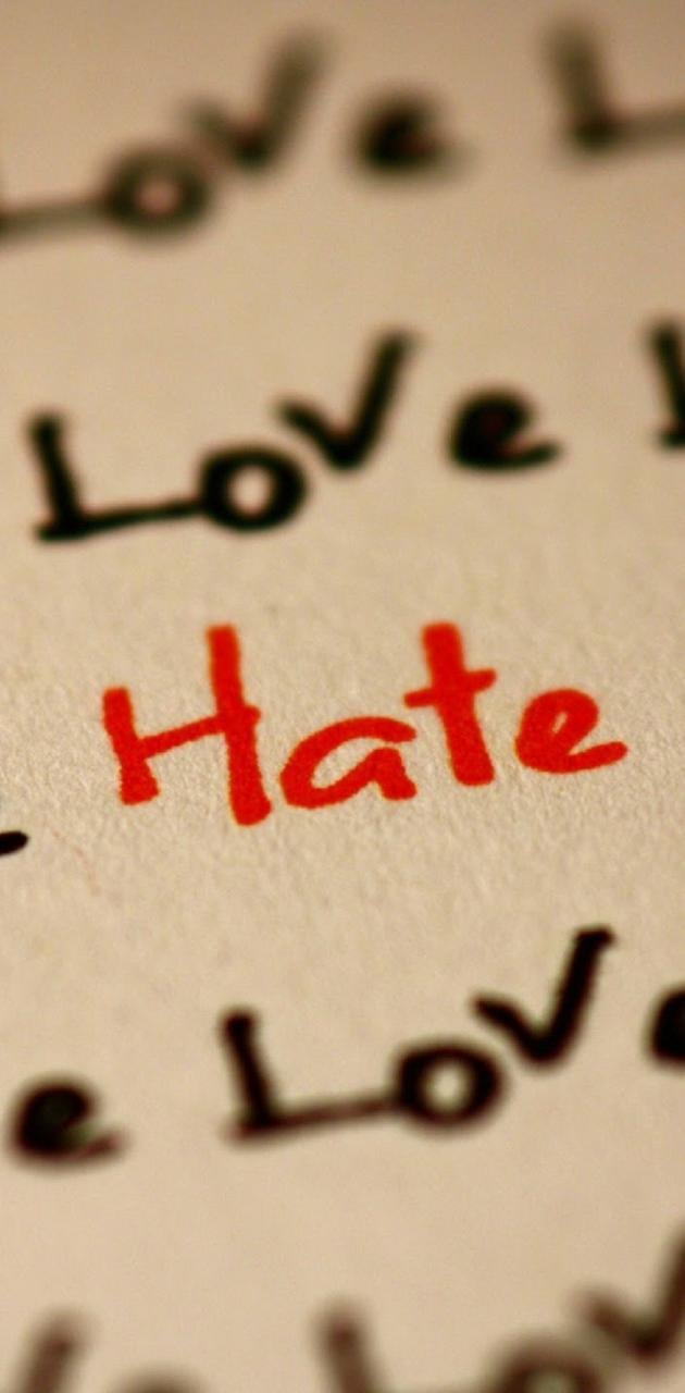 Love Hate LOVE Wallpaper