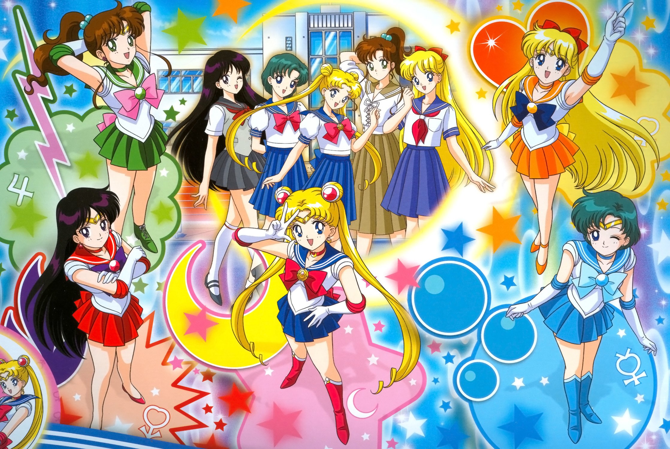 Sailor Moon Moon High Resolution Wallpaper & Background Download