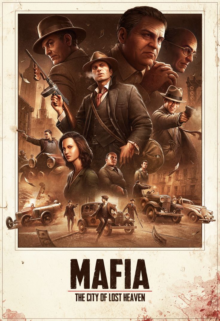Mafia, Roman Tishenin. Mafia wallpaper, Mafia game, Mafia