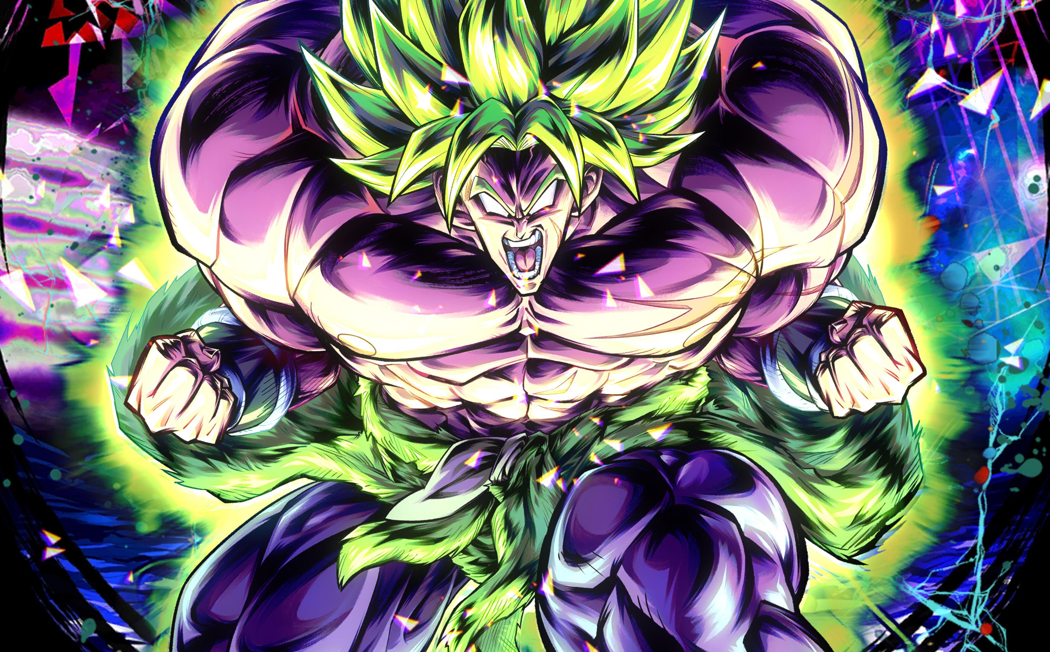 Gogeta and Broly 4K HD Wallpaper