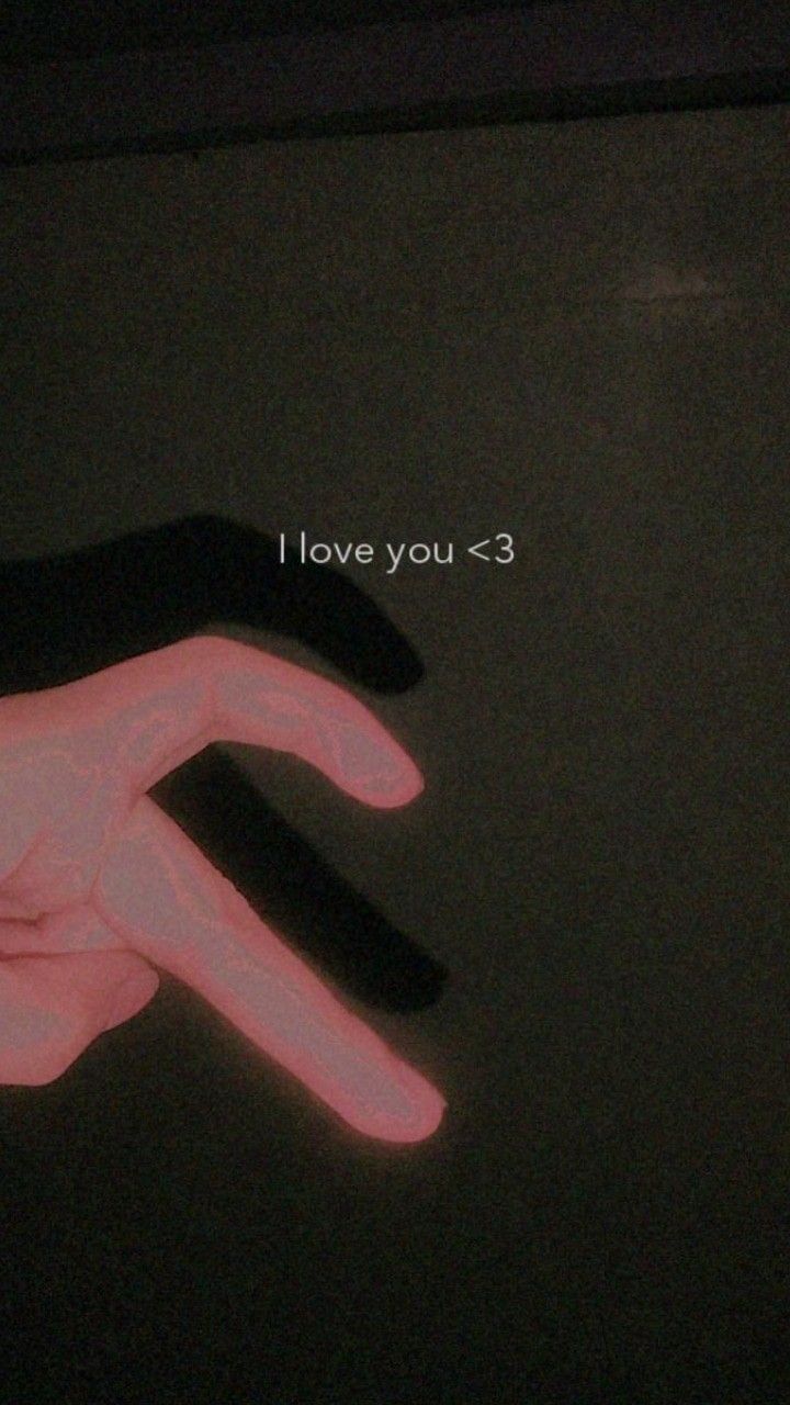 Half Heart Hand w/ text I love you <3. Snap quotes, Crazy girl quotes, Girl hand pic