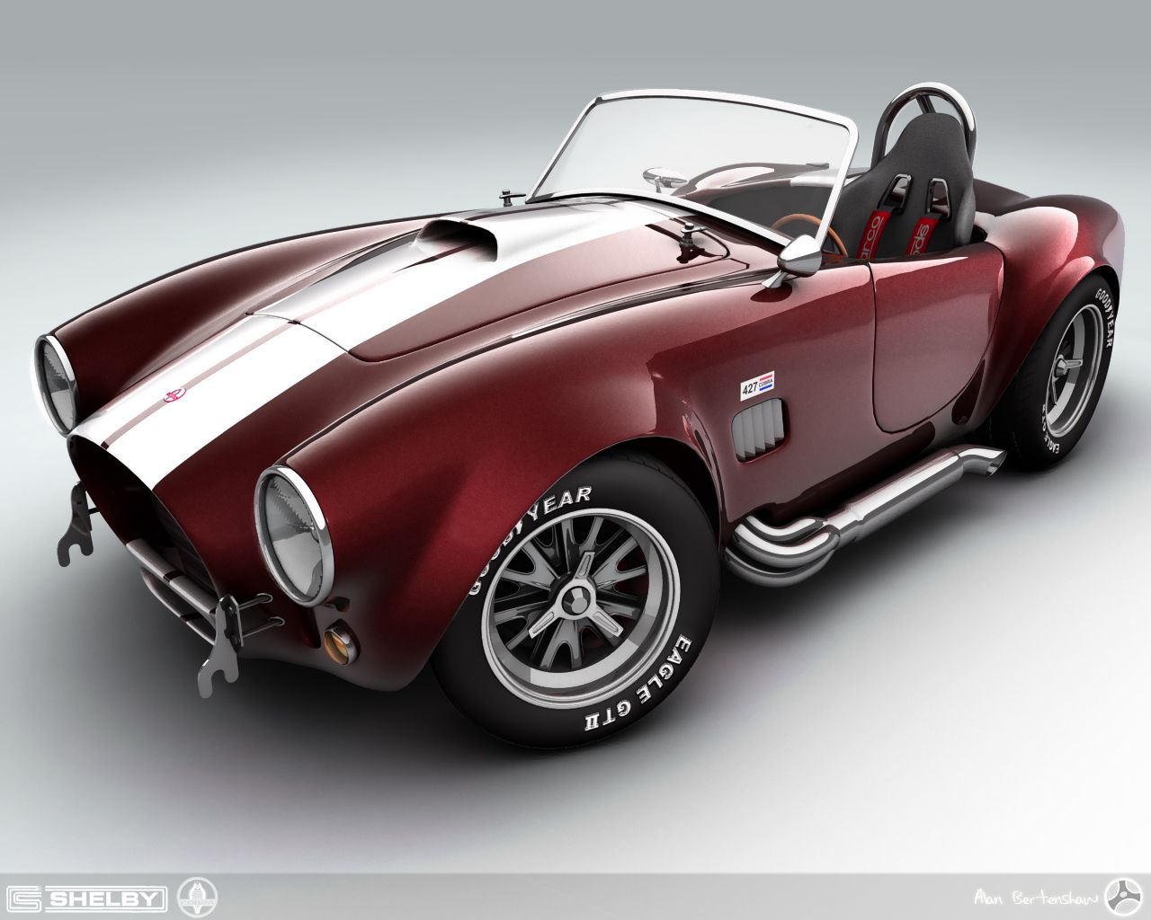 Red And White Shelby Cobra Wallpapers - Wallpaper Cave