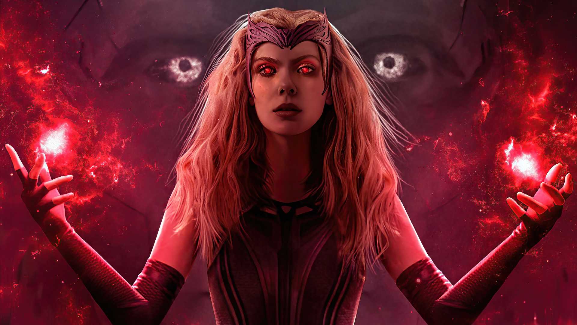 1080p Wanda Maximoff Wallpaper