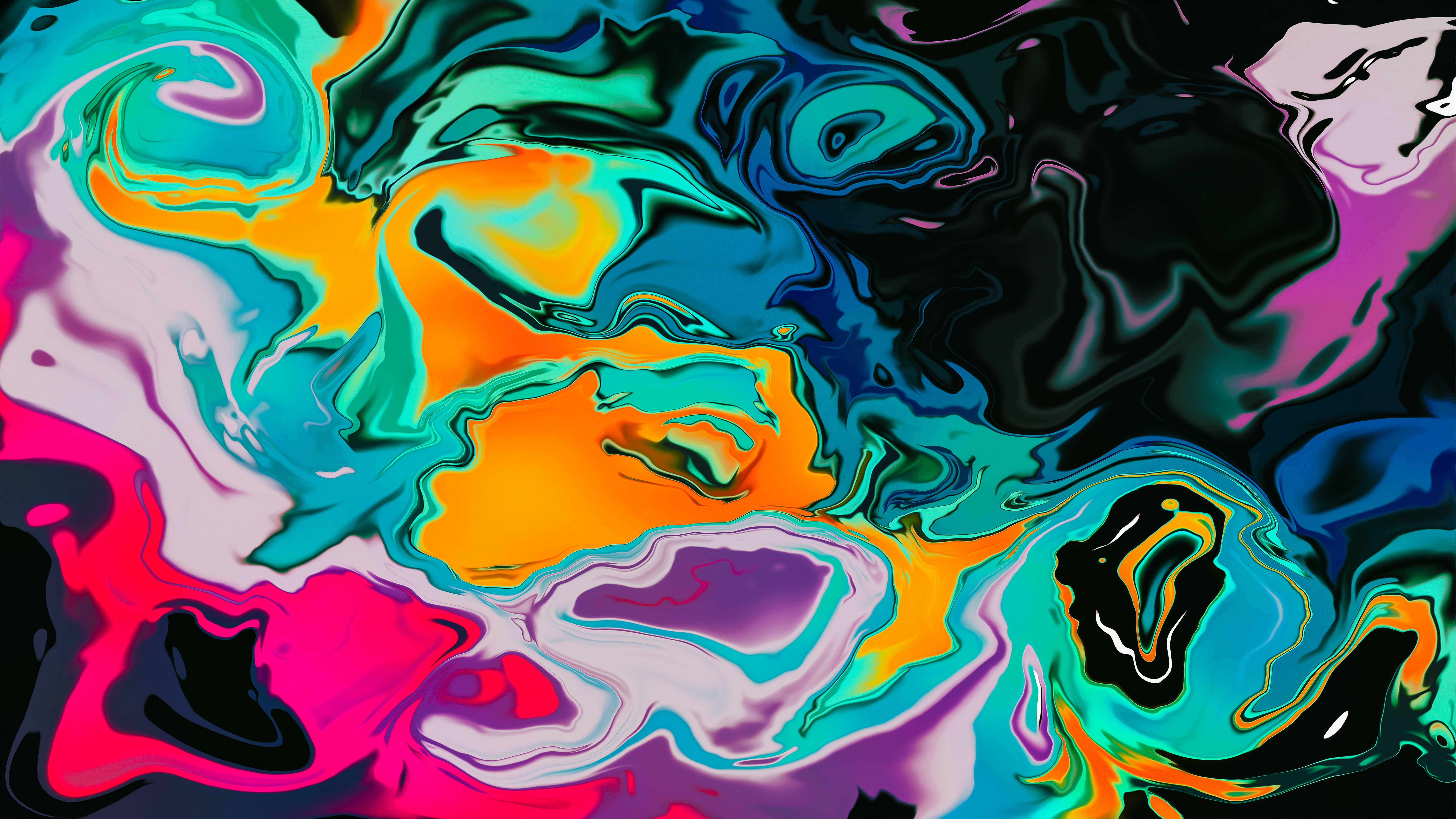 Color Paint 4k Color Paint 4k wallpaper. Flower desktop wallpaper, Abstract, Wallpaper