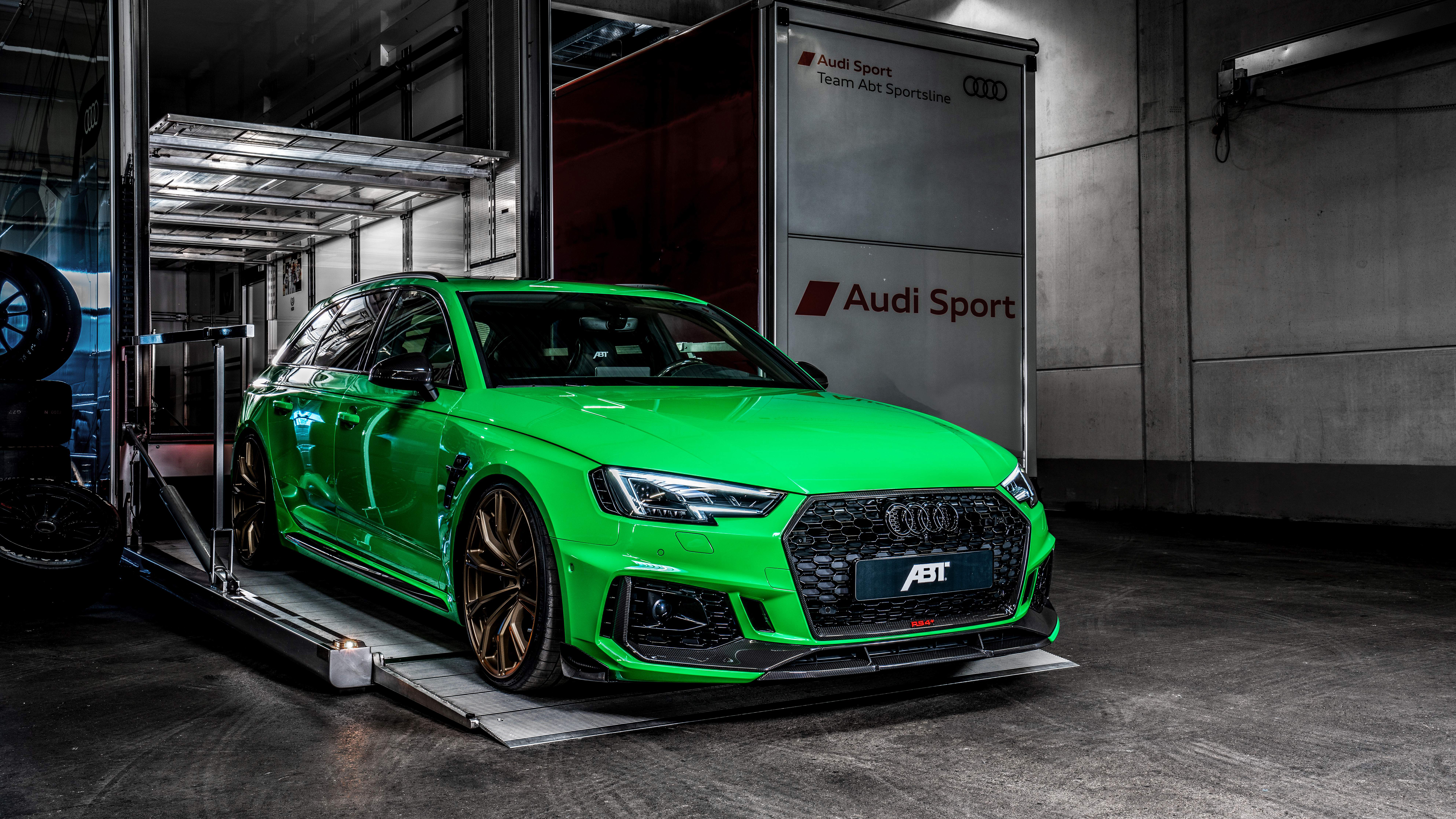 ABT Audi RS4 2019 4K Wallpaper. HD Car Wallpaper