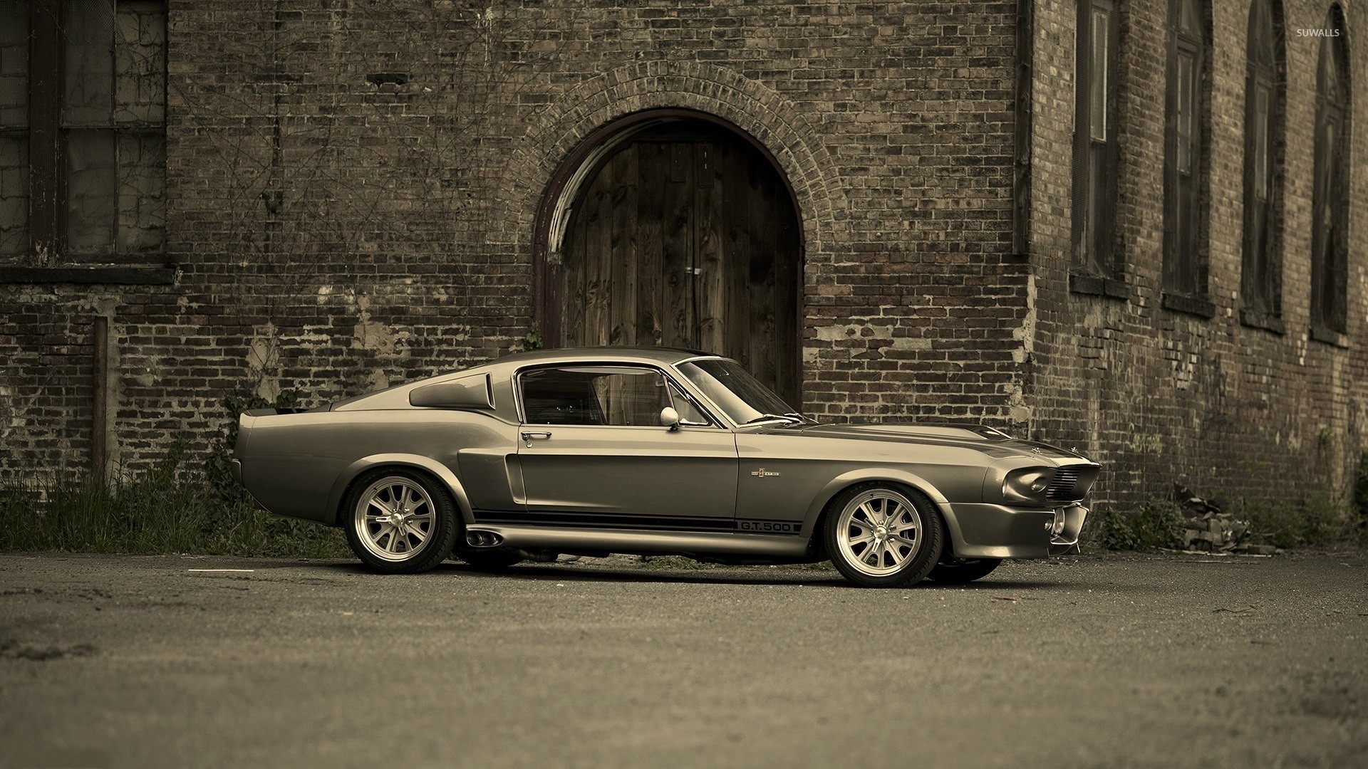Side view of a 1967 Shelby G.T.500 wallpaper wallpaper