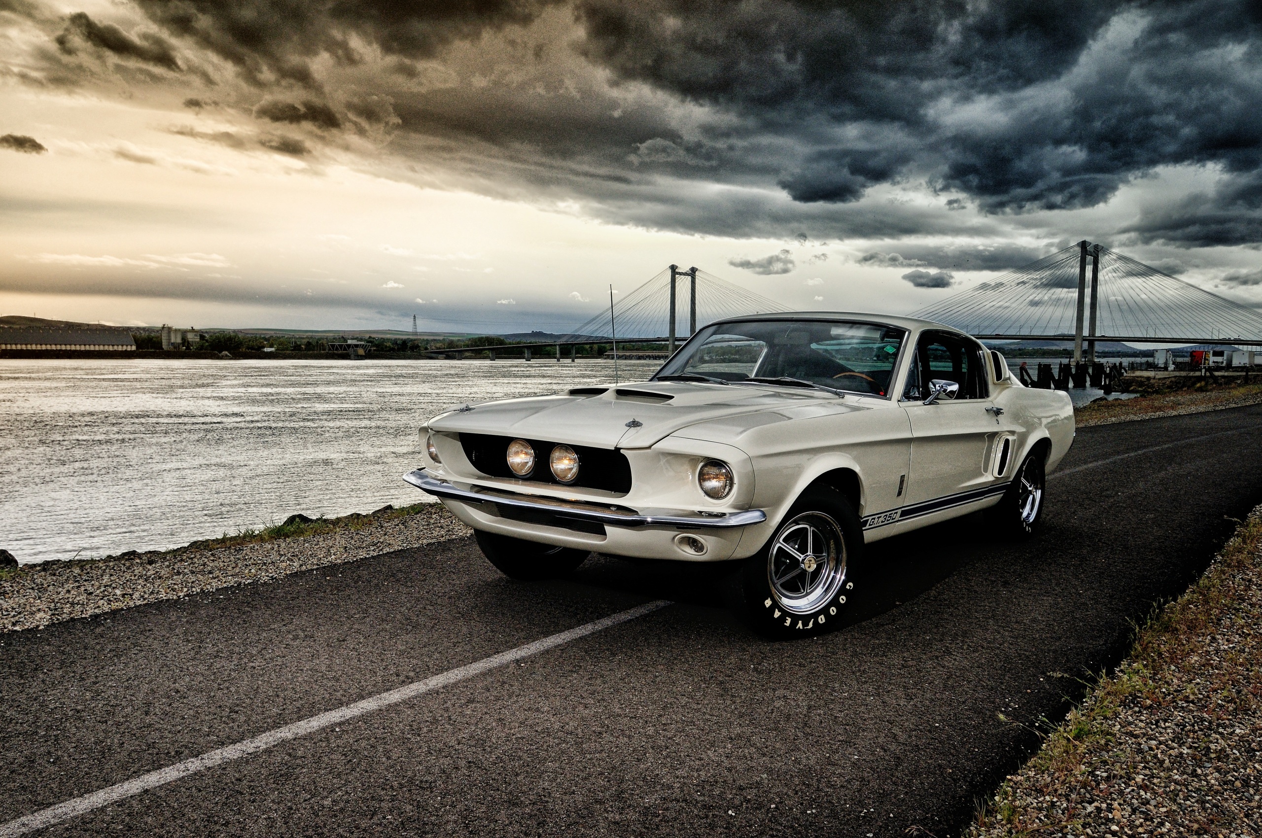Wallpaper Ford Mustang GT350 1967 Shelby Cars 2560x1700