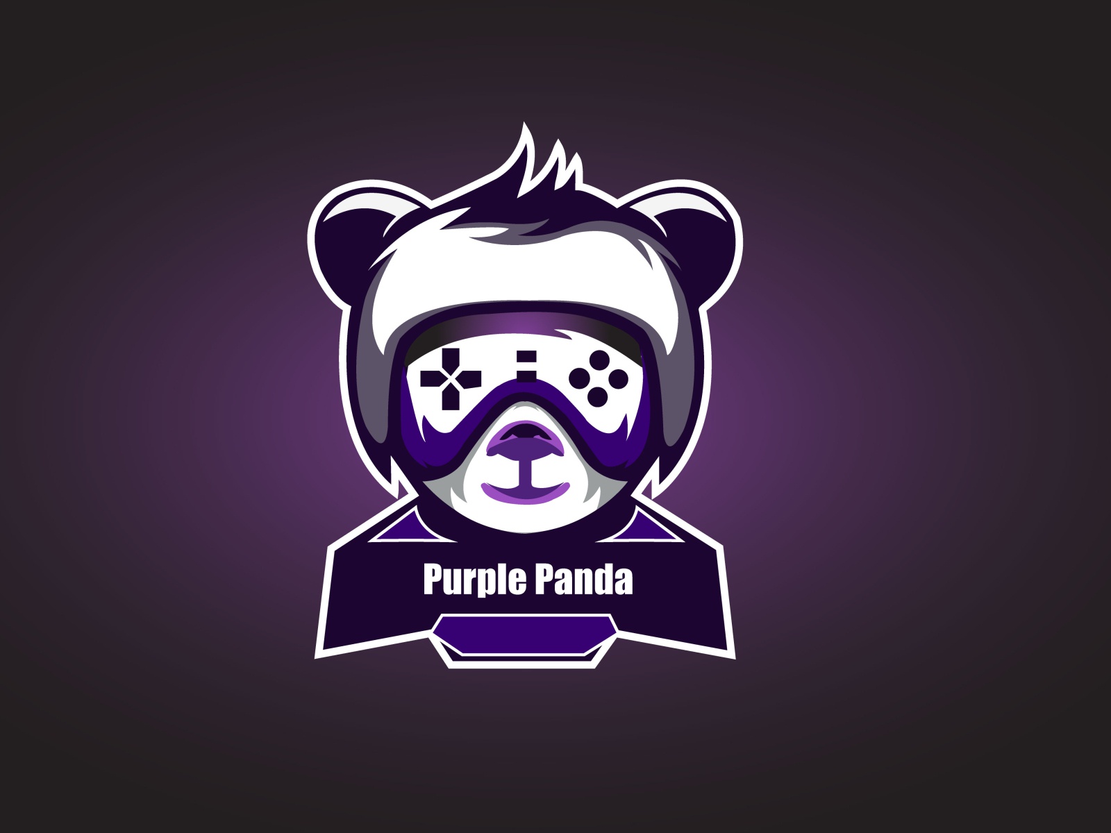 purple panda