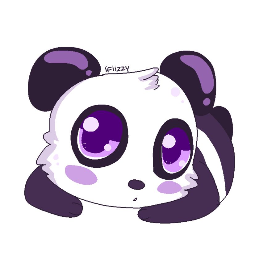 Purple panda. Panda art, Panda love, Hello kitty