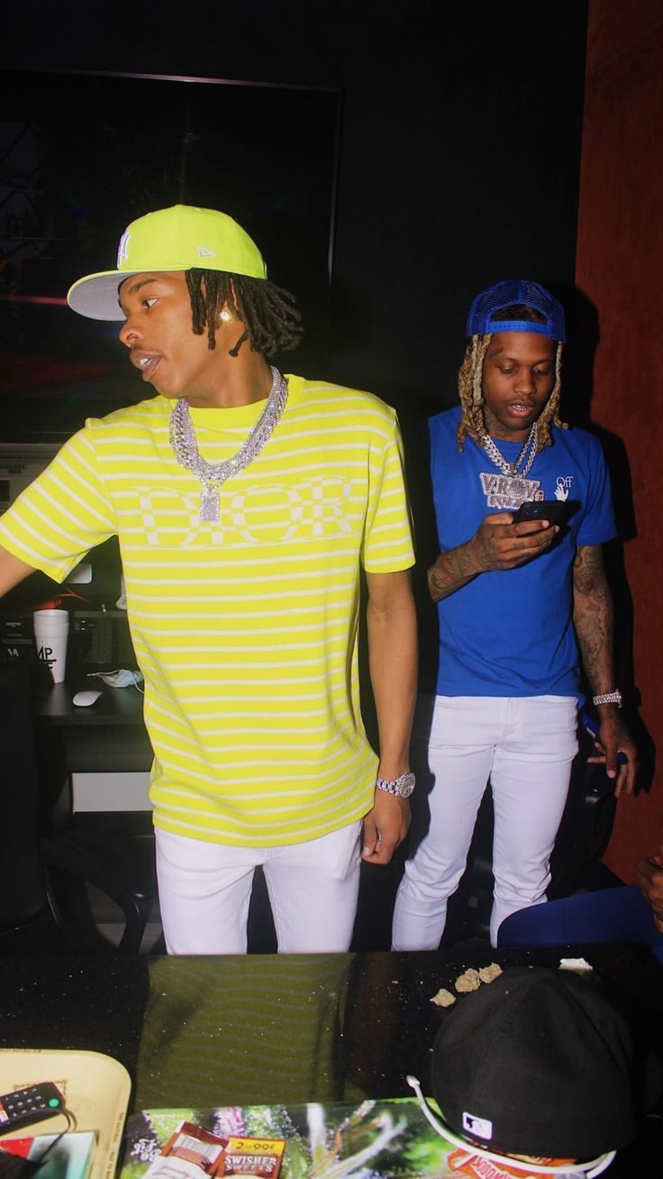 Lil Baby & Lil Durk. Lil durk, Lil baby, Rap aesthetic. Lil durk, Rapper outfits, Lil baby