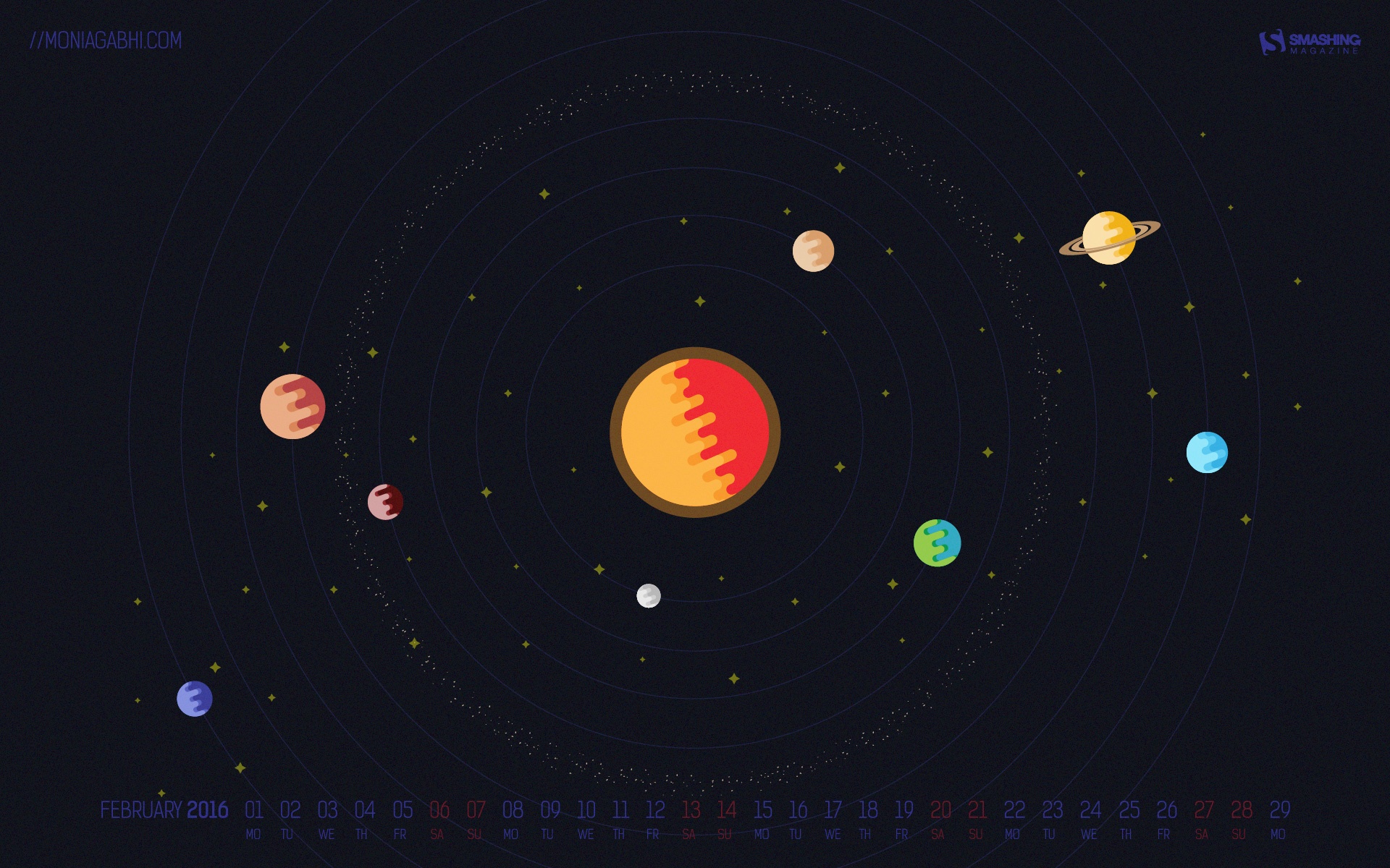 Month year calendar wallpaper 52679