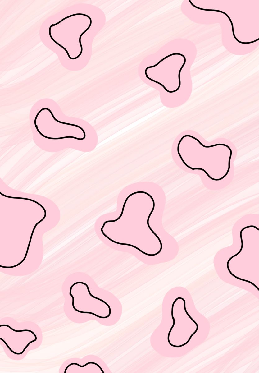 Aesthetic pink cow print wallpaper. Cow print wallpaper, Pink wallpaper ipad, iPhone wallpaper preppy