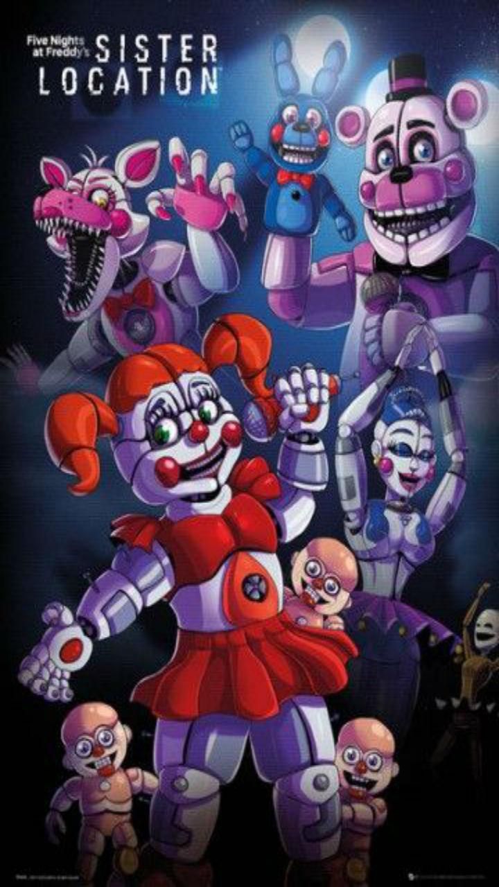 Fnaf Sister Location Phone Wallpaper & Background Download
