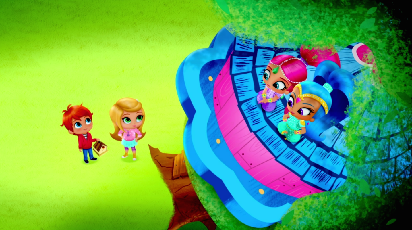 Genie Treehouse. Shimmer and Shine