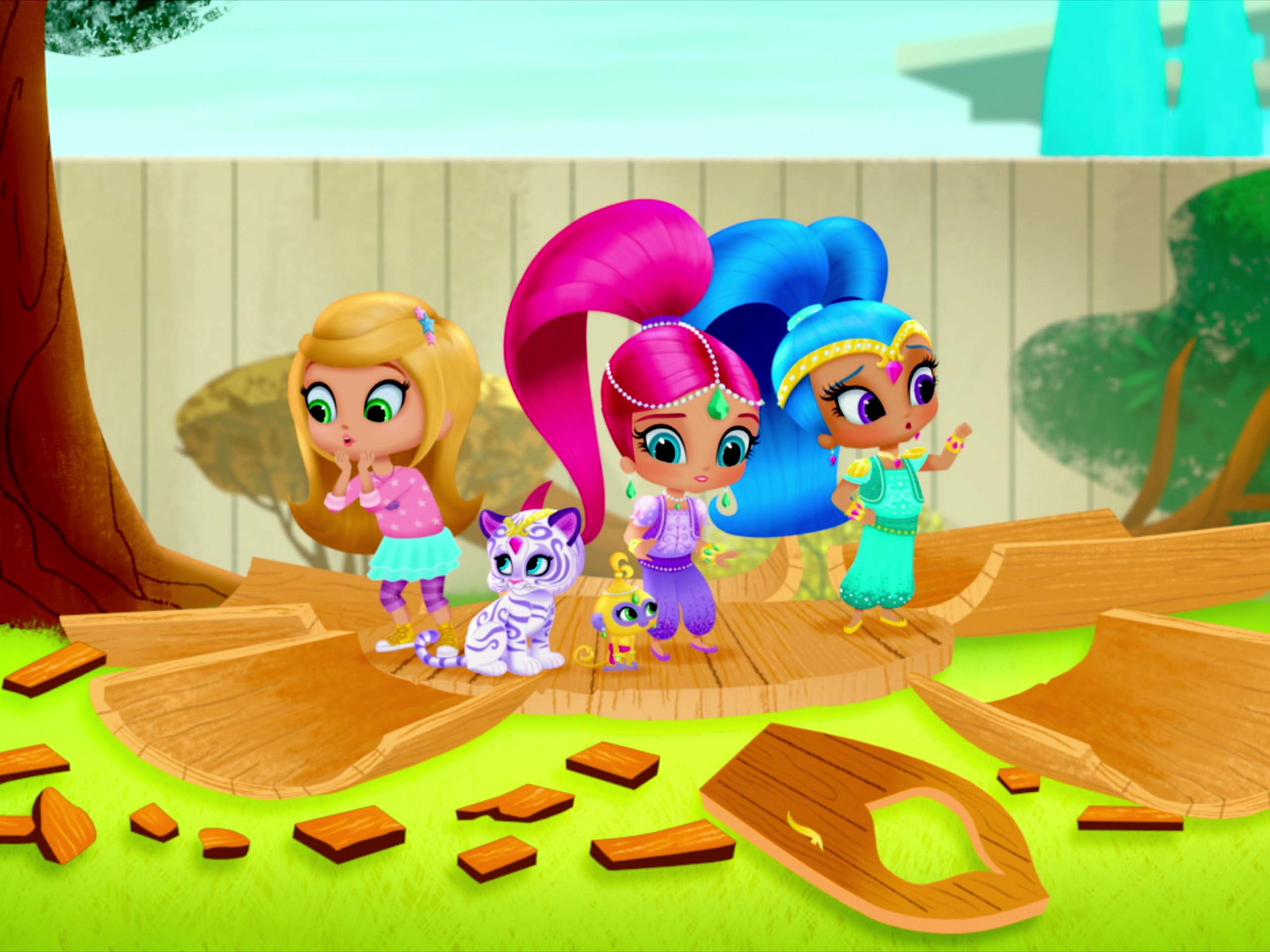 Shimmer And Shine Genie Treehouse Wallpapers - Wallpaper Cave