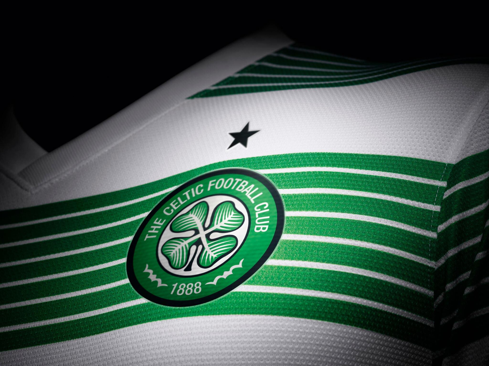 Celtic Football Club world famous Celtic club crest, as it appears on the new home shirt #BeCeltic7