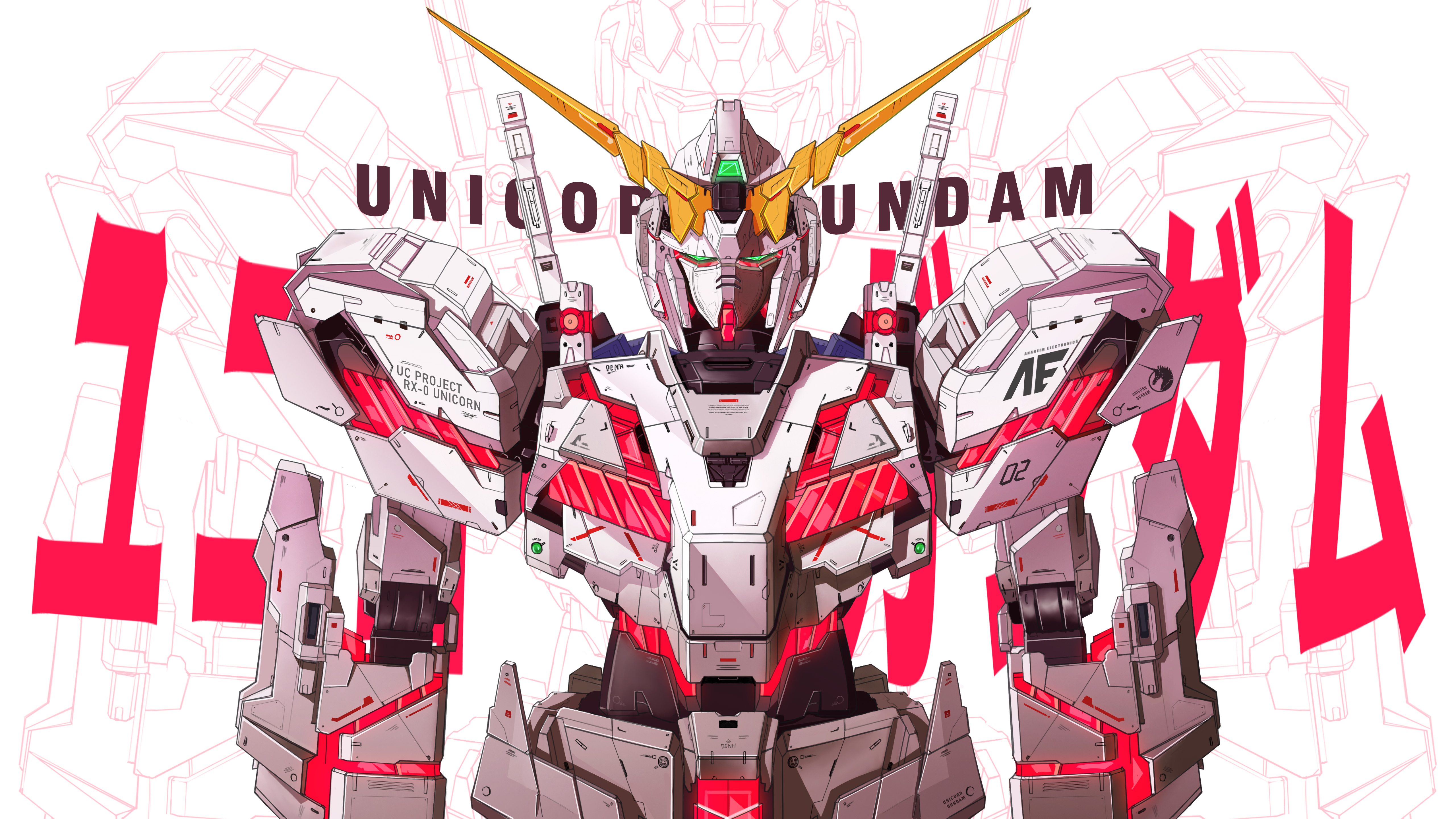 Mobile Suit Gundam Unicorn, Wallpaper Anime Image Board
