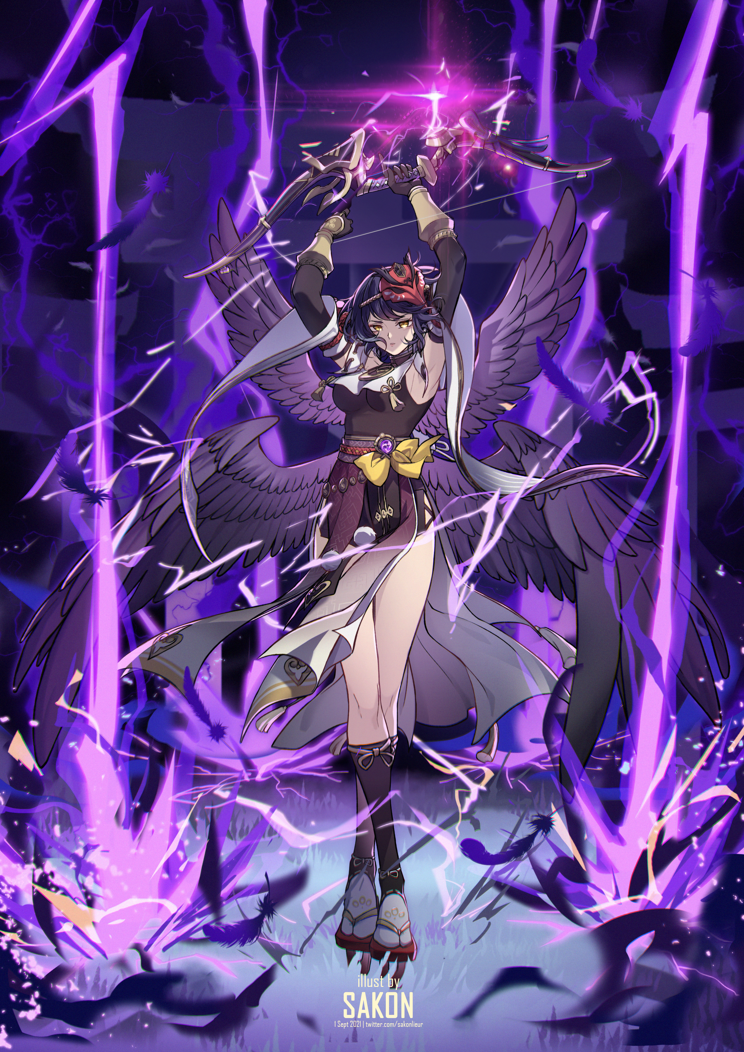 Kujou Sara Impact Wallpaper Anime Image Board