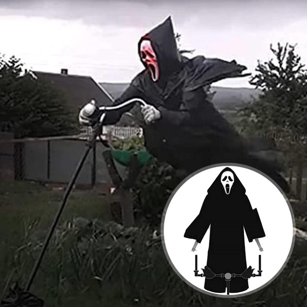 Ghostface Scarecrow Scary Hanging Ghostface Scarecrow Unique Creative Decoration, Scream Scarecrow Decoration For Garden, Porch, Yard And Tree