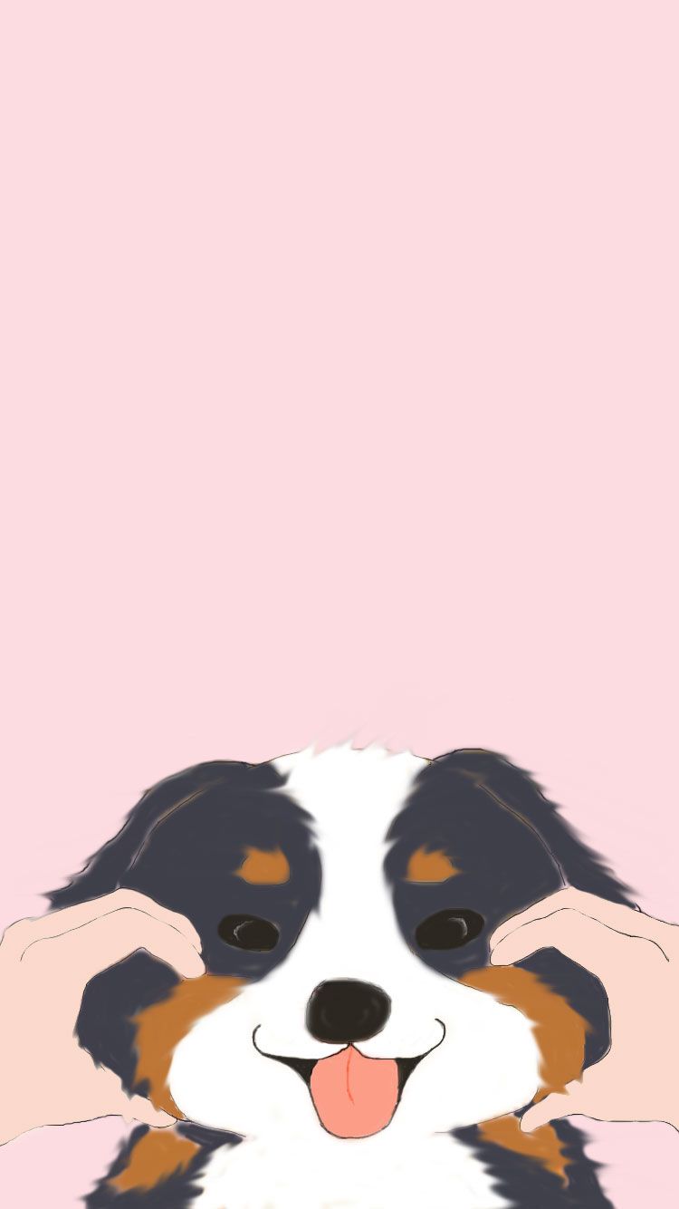 Free iPhone wallpaper bernese mountain dog (puppy). Free iphone wallpaper, Dog crafts, iPhone wallpaper