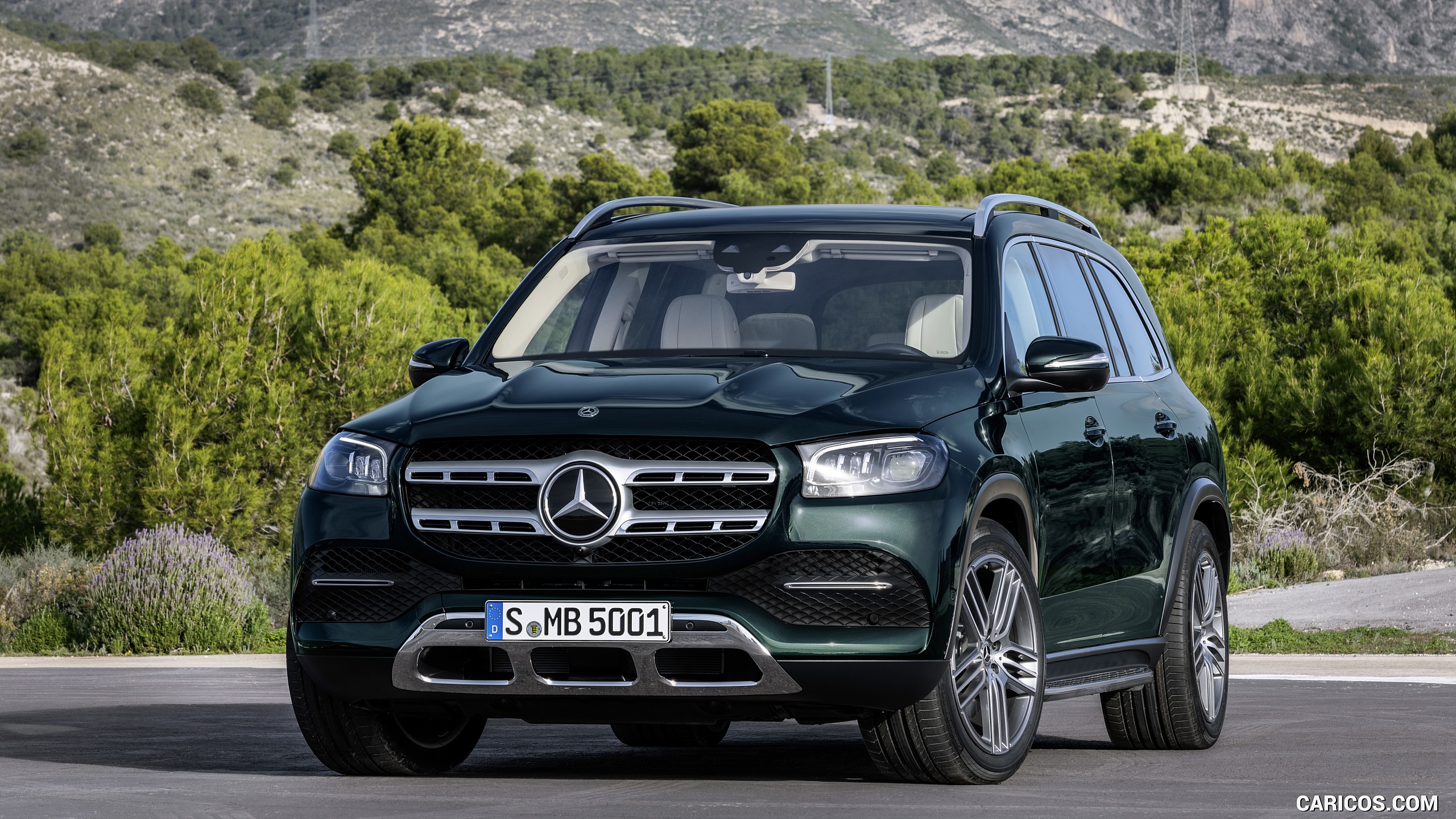 Mercedes Benz GLS (Color: Emerald Green)