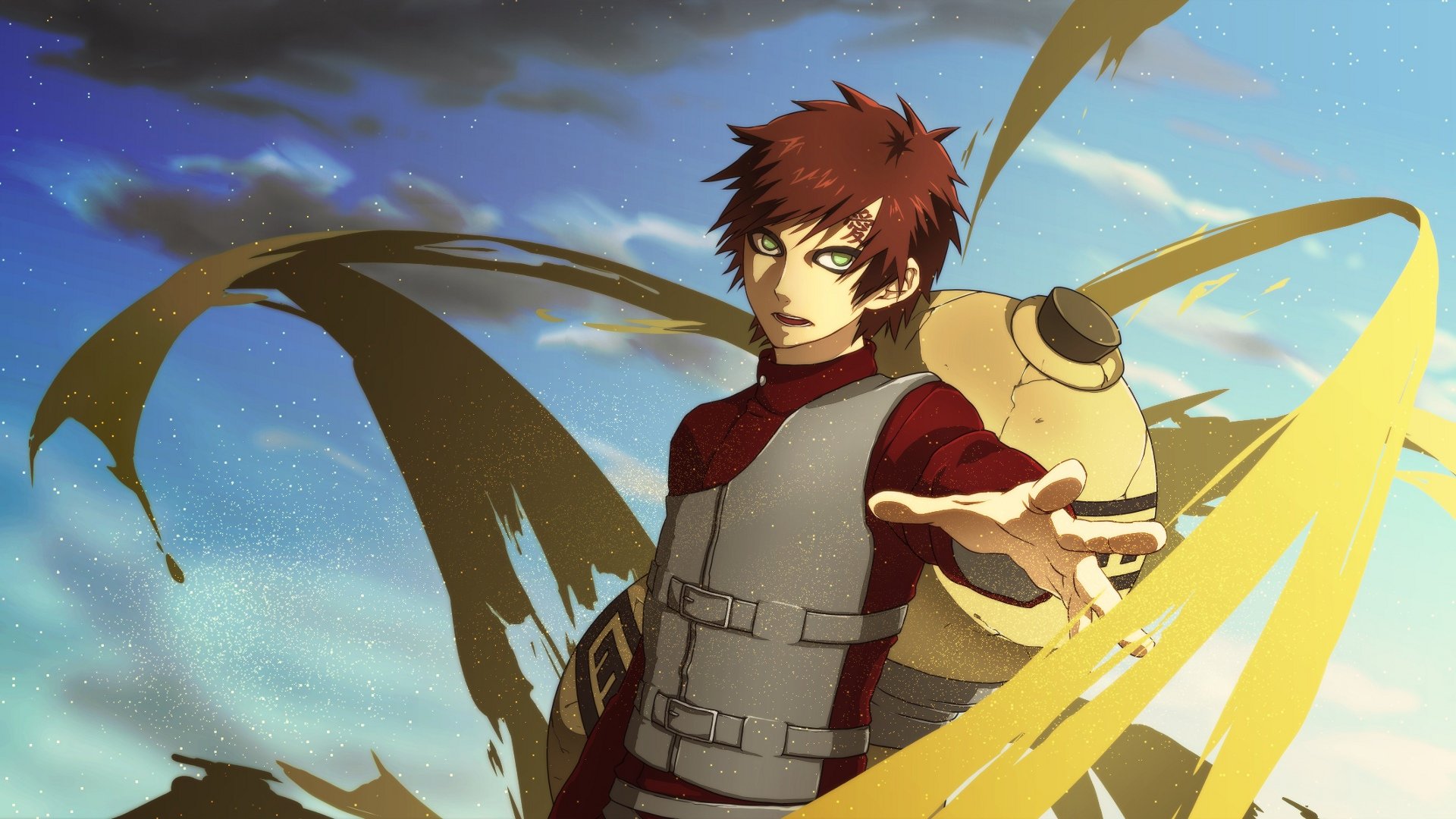 Gaara (Naruto) wallpaper 1920x1080 Full HD (1080p) desktop background