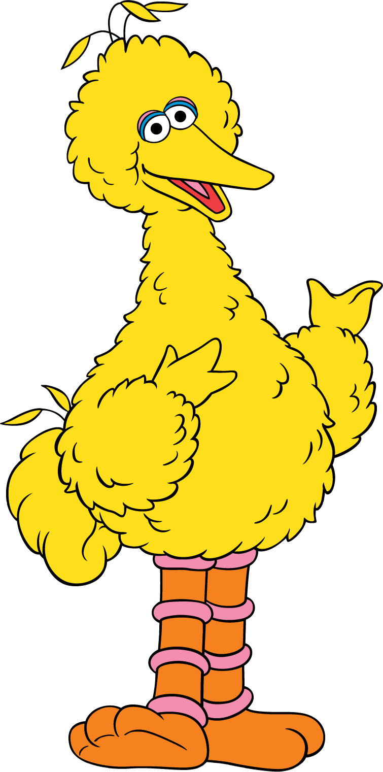 image For > Sesame Street Clip Art. Big bird sesame street, Big bird, Sesame street birthday party