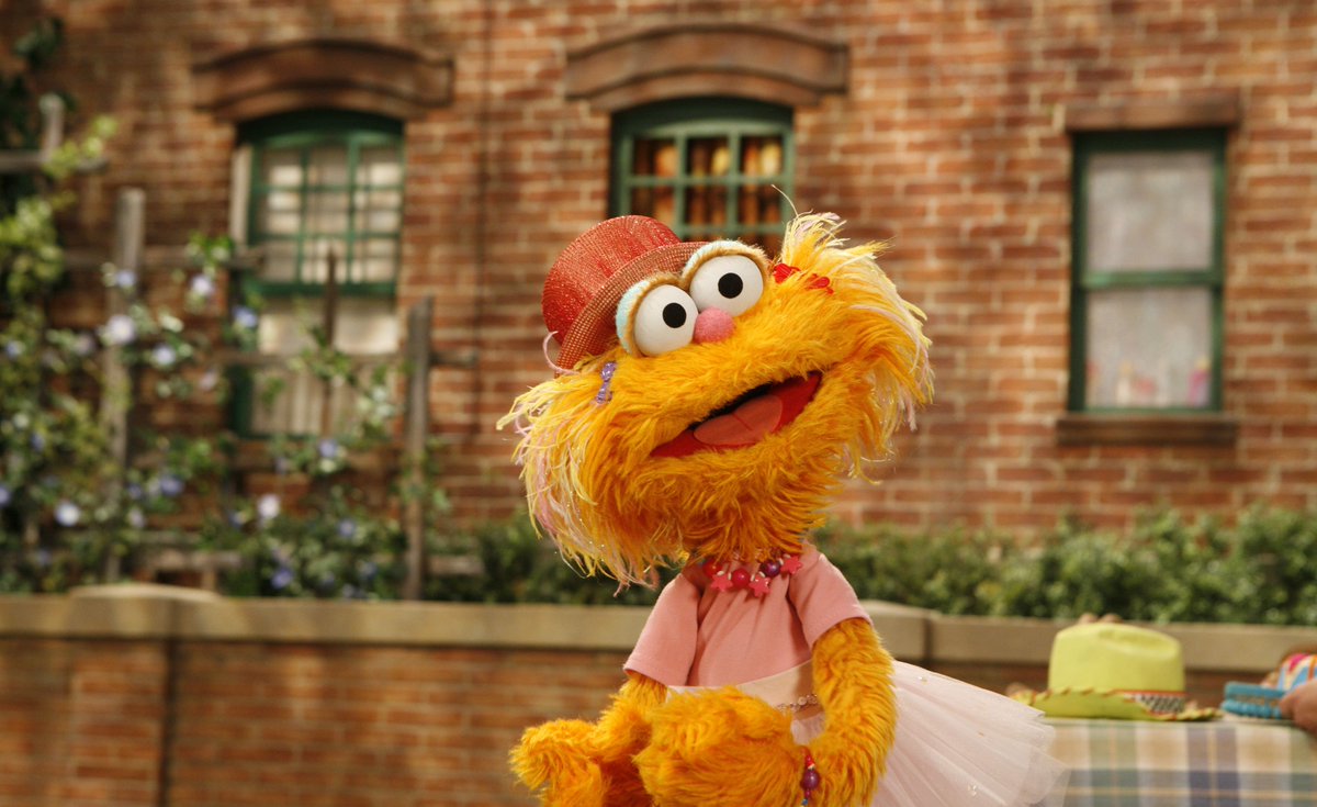 Sesame Street birthday, Zoe! We are lucky to have a friend like you on Sesame Street!
