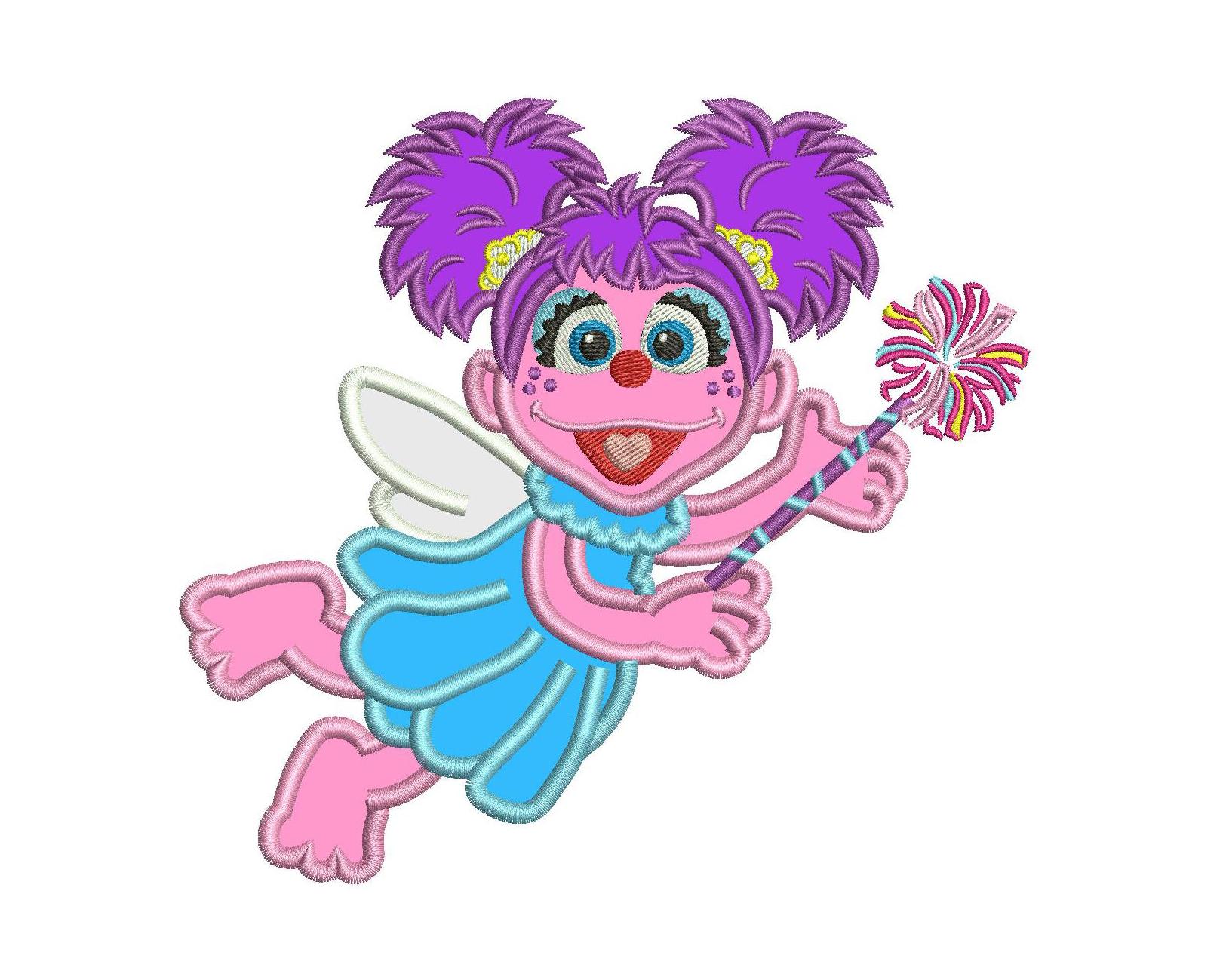 abby cadabby embroidery design