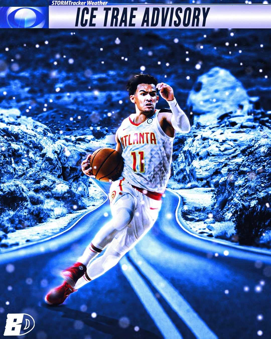 Ice Trae wallpaper by me. : r/AtlantaHawks