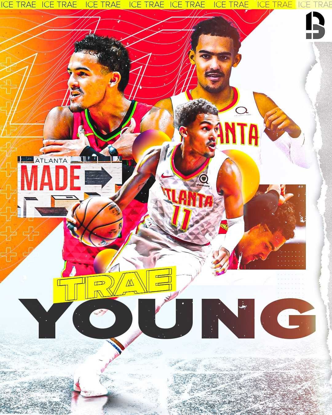 Trae Young Wallpaper Discover more Atlanta Hawks, basketball, Hawks Basketball, Ice Trae, nba wallpaper.. Nba wallpaper, Young, Nba theme
