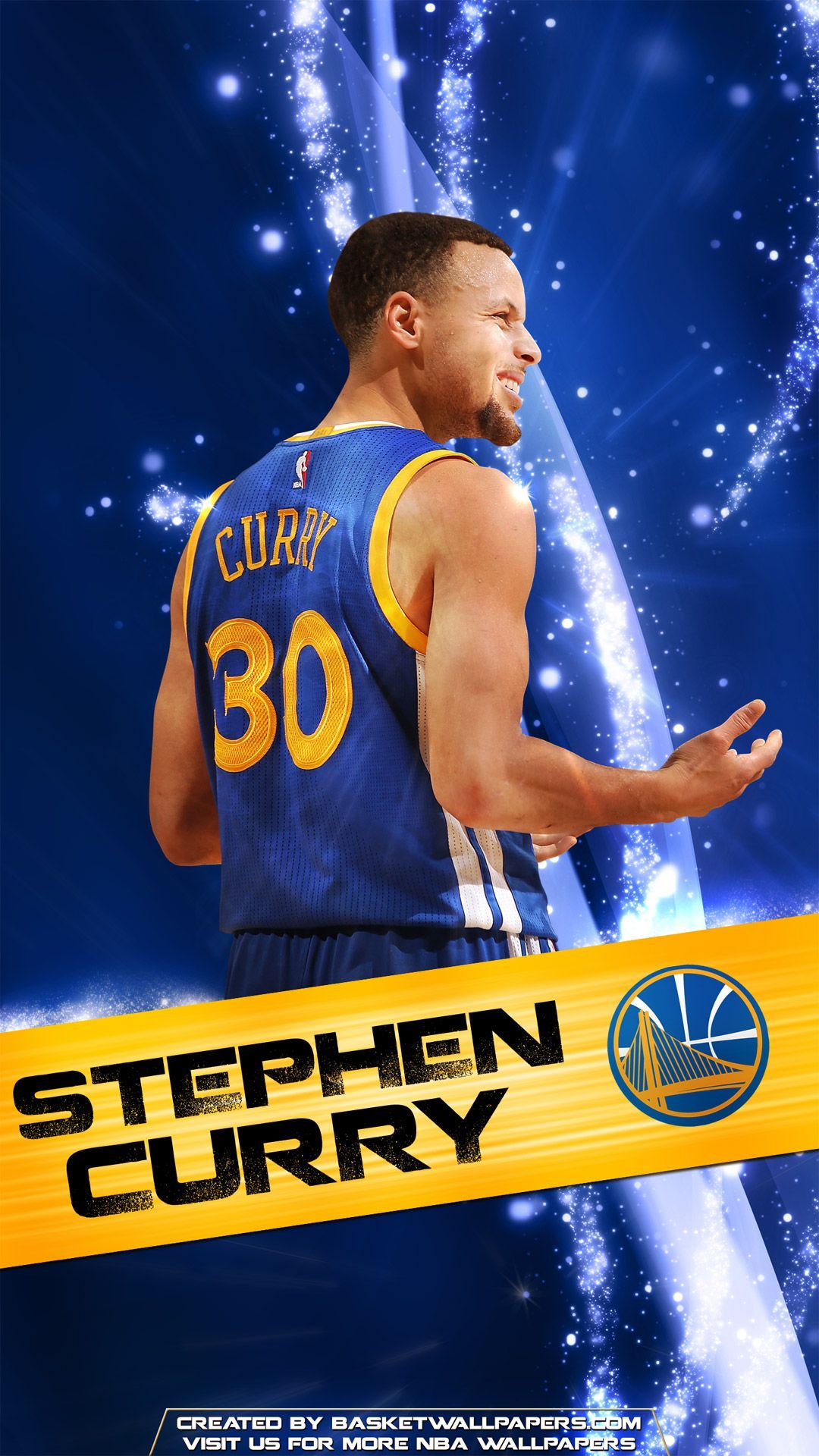Arm and Stephen Curry Basketball Wallpaper