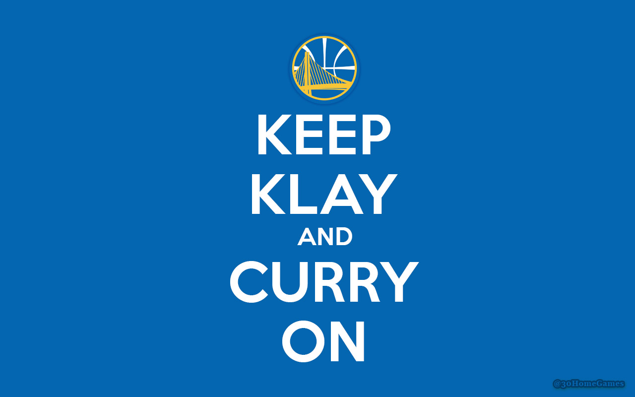 Free download 30 Home Games Keep Klay and Curry on Wallpaper [1280x800] for your Desktop, Mobile & Tablet. Explore Curry Logo Wallpaper. Curry Logo Wallpaper, Wallpaper Curry, Stephen Curry Wallpaper
