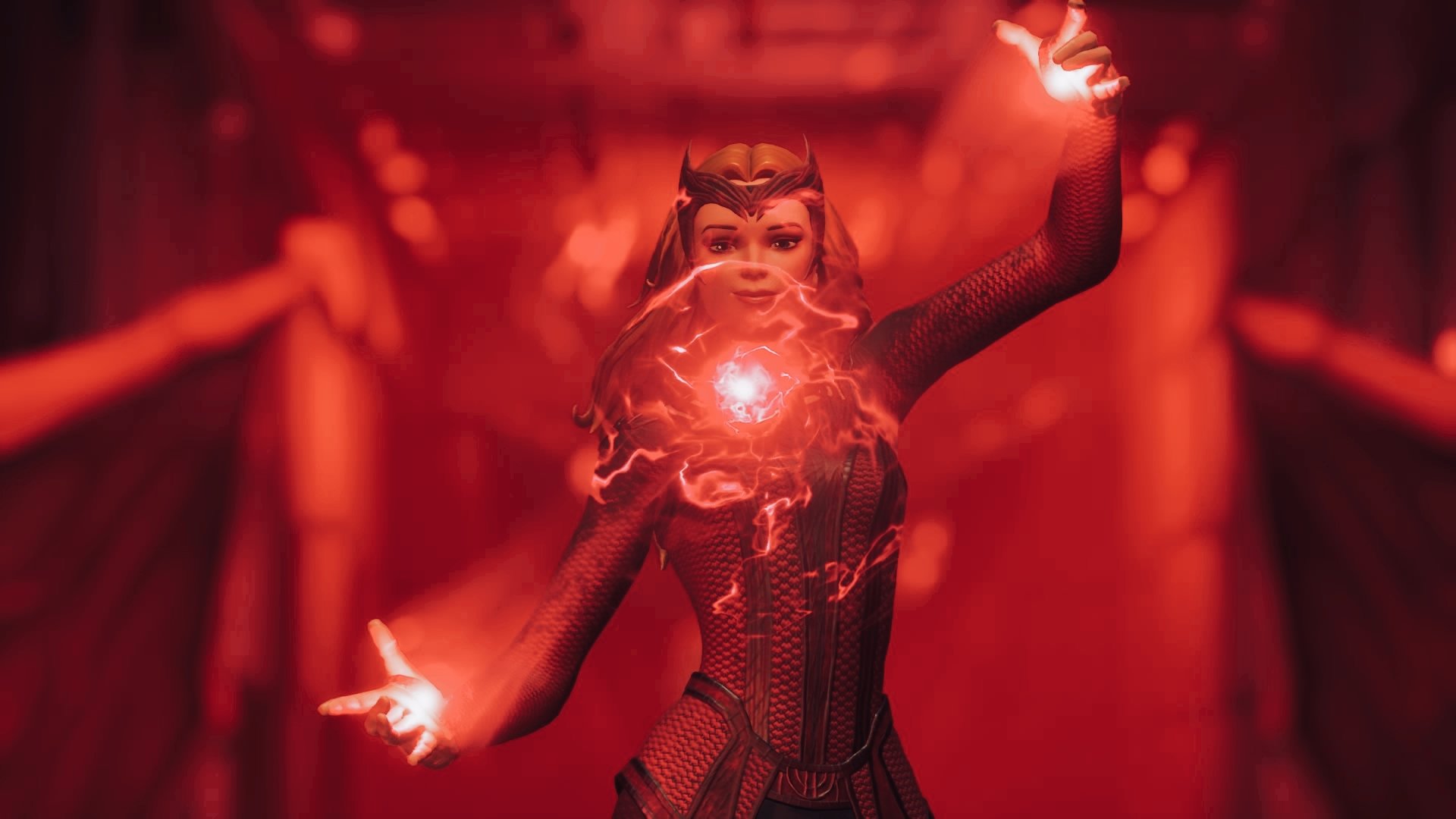 Scarlet Witch Fortnite wallpaper