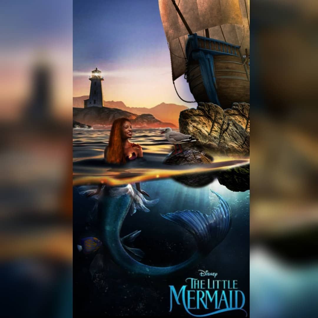 art_by_Leoo on Instagram: “Be Part OF HER WORLD .MAY 26th 2023 ♥️♥️♥️♥️ The little mermaid. Little mermaid live action, The little mermaid, Mermaid