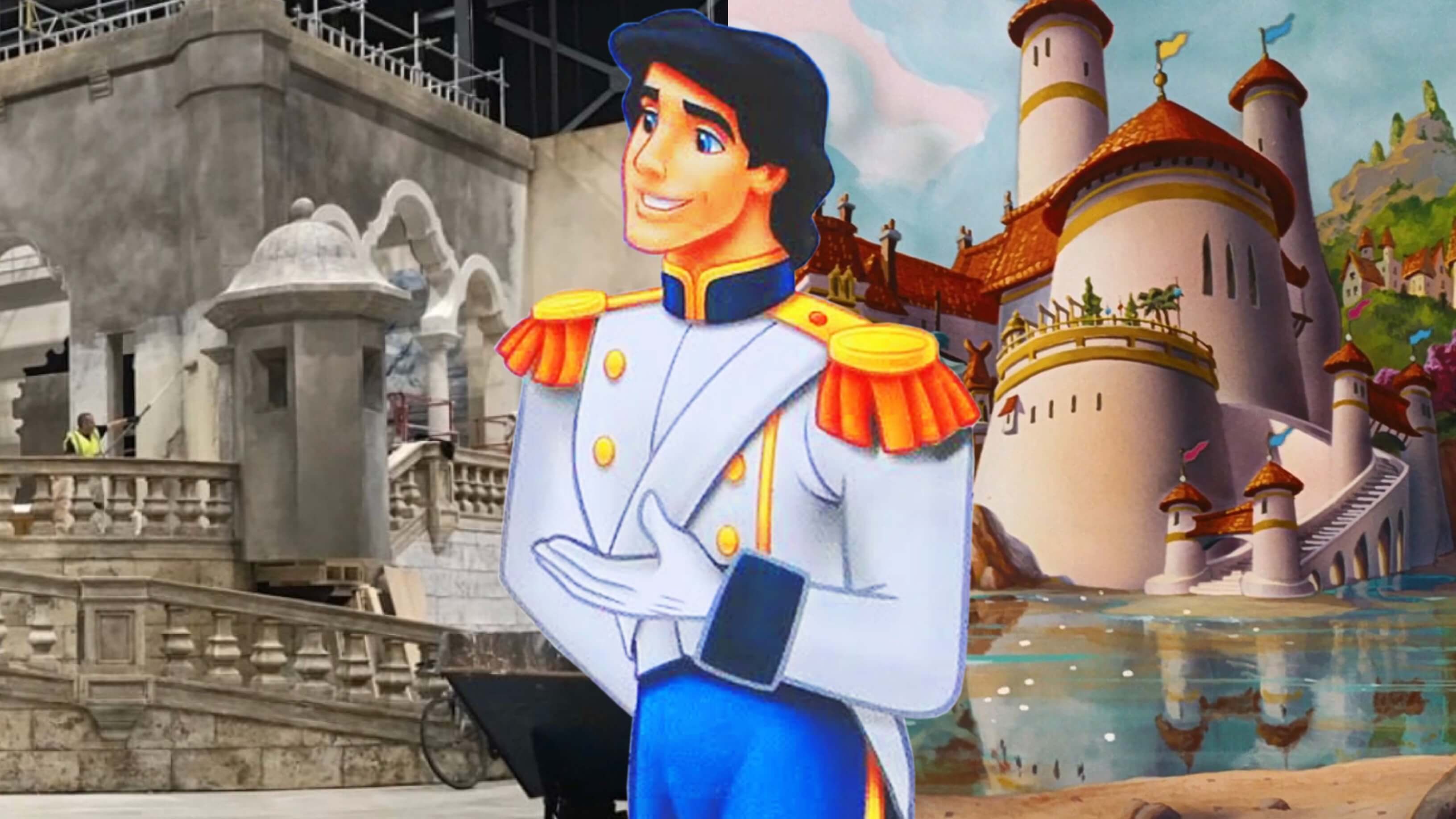 First Look At Prince Eric's Castle For The Live Action 'The Little Mermaid'