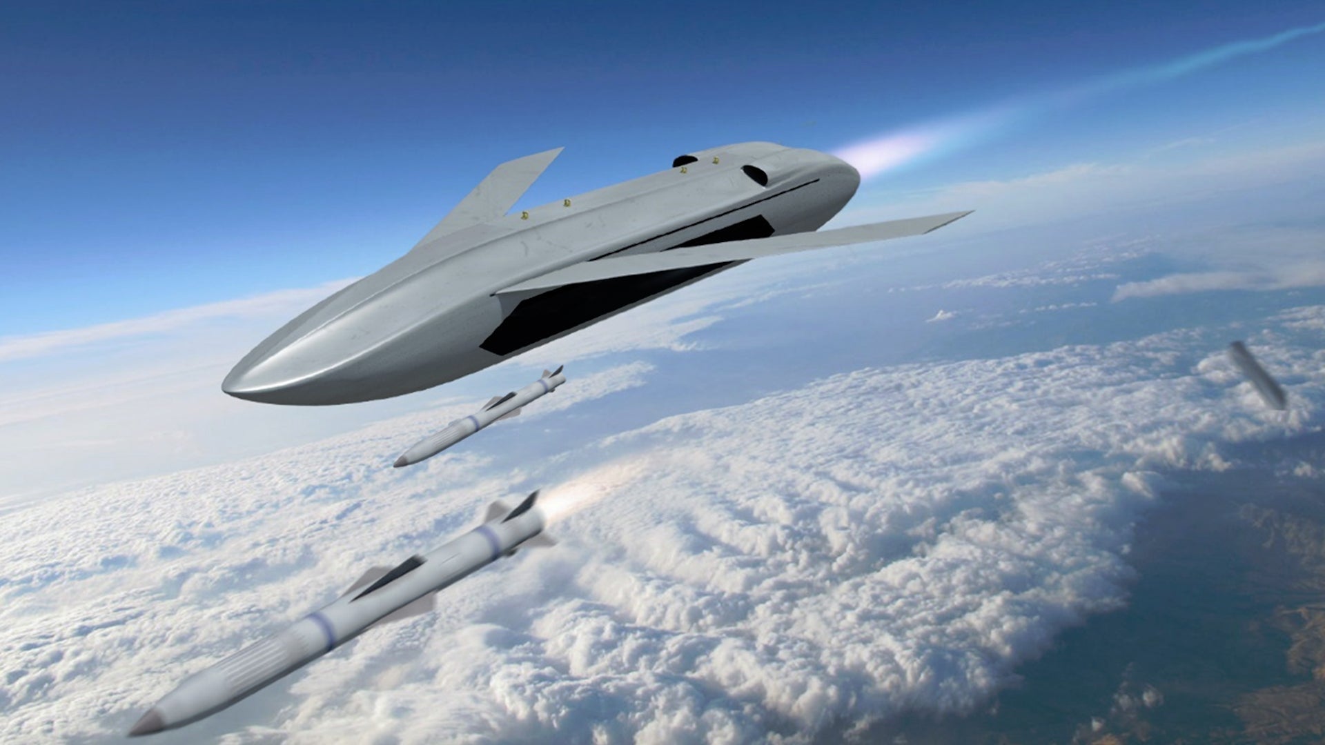 DARPA Is Developing A New Drone Missile That Fires Air To Air Missiles