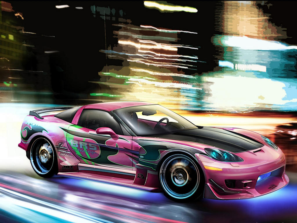 Street racing wallpaper