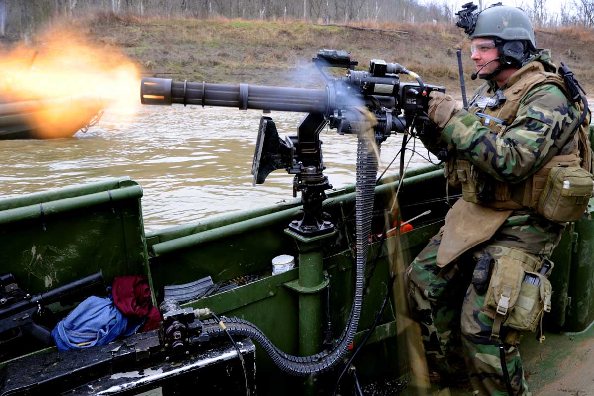 M134 GAU 17 Gatling Gun