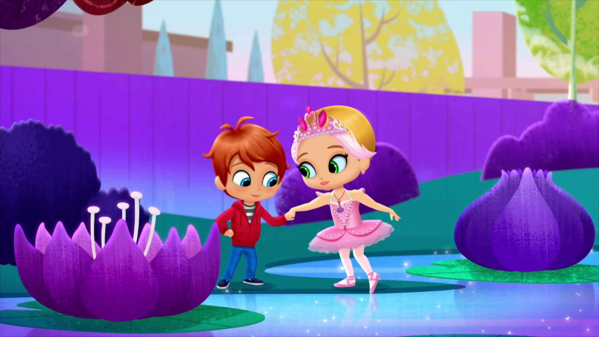 Watch Shimmer and Shine Season 1 Episode 9: Backyard Ballet show on Paramount Plus