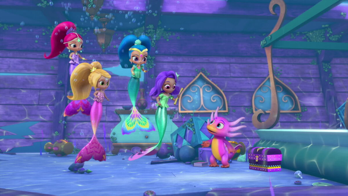 Trick or Treasure. Shimmer and Shine