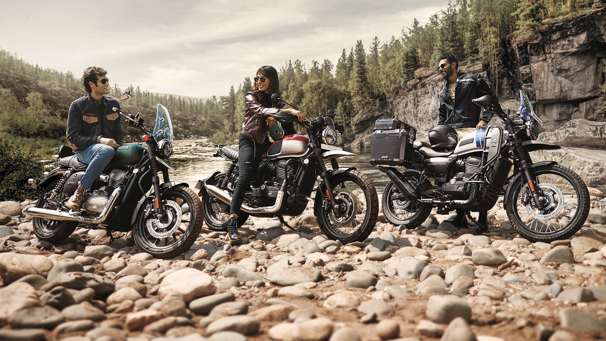 Yezdi is back with 3 new motorcycles! A detailed look