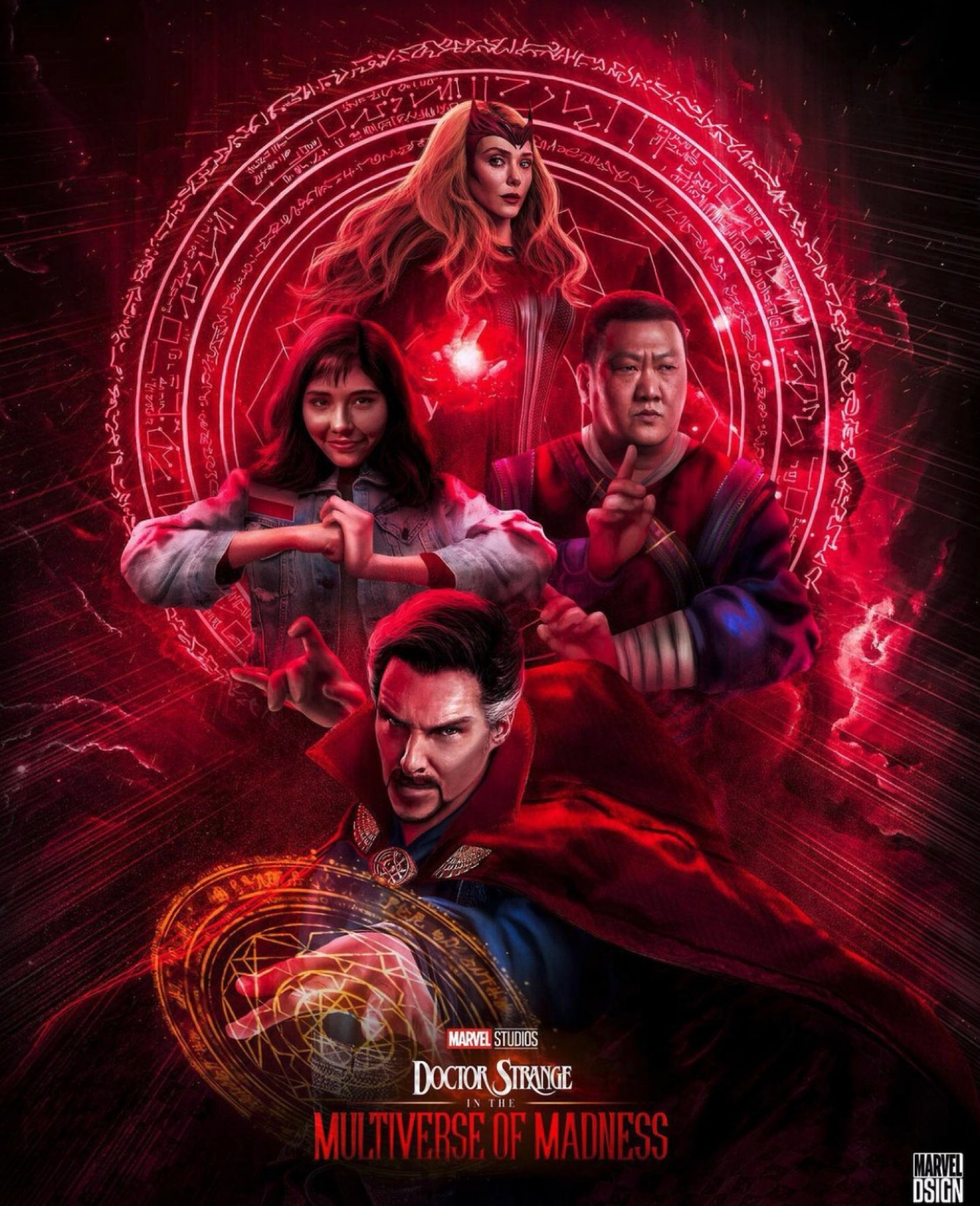 Doctor Strange Updates Out This Amazing Fan Made Poster For DOCTOR STRANGE IN THE MULTIVERSE OF MADNESS On Instagram!